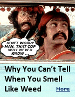 How not to alert the world that you just got high. 